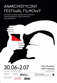 Plakat - Anarchistyczny Festiwal Filmowy