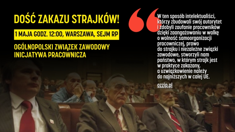 Strajki obaliły PRL. Dlatego zakazano ich w III RP