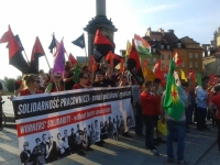 &bdquo;Kobane, Warszawa &ndash; wsp&oacute;lna sprawa&rdquo; &ndash; protest Kurd&oacute;w w stolicy